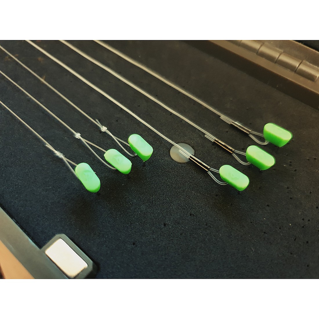 5 Ready-Tied Danny Fairbrass Style IQ D Rigs - Carp Fishing Rig, Anti Tangle, Sizes 4,6,8